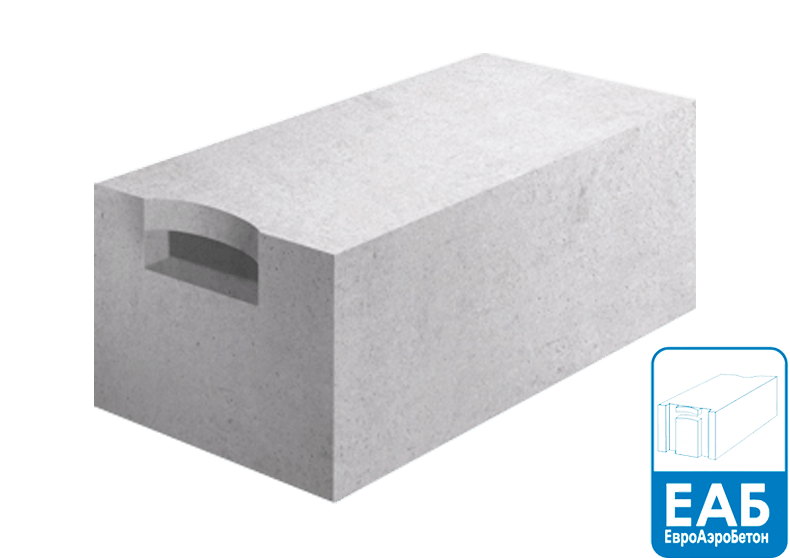 Газобетон ЕАБ D600 625х250х250 мм