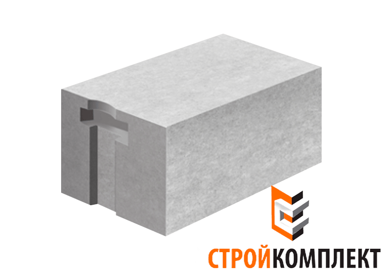 Газобетон СК D300 паз-гребень 625х300х250 мм