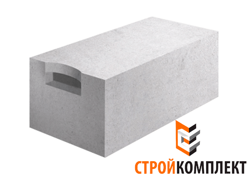 Газобетон СК D500 карманы 600х375х250 мм