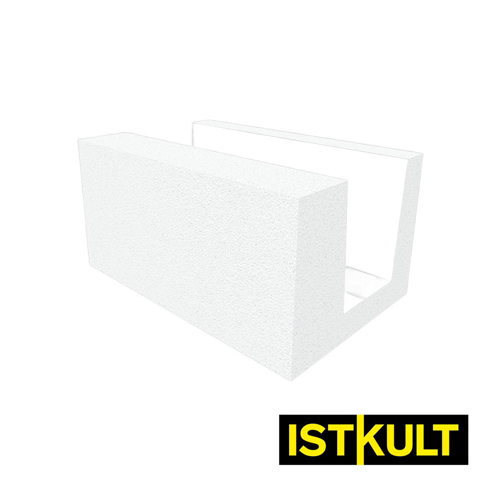 Газобетонный U-блок ISTKULT 500х200х250 мм